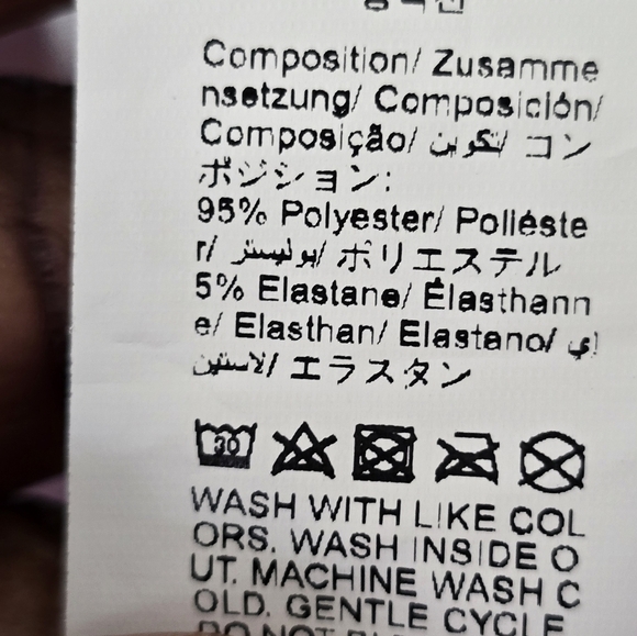 Shein Paisley Shirt Womens Sz M Mixed Print Button Up Blouse Colorful Bohomeim - Picture 12 of 13